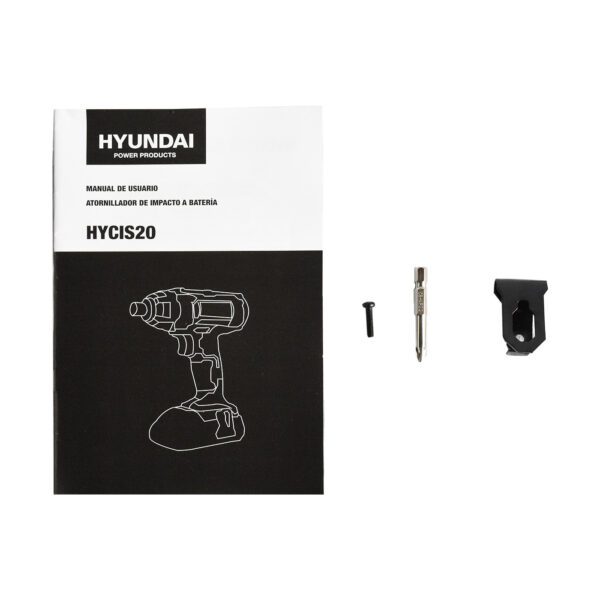 Atornillador De Impacto Inalámbrico Hyundai HYCIS20 20v - Image 9