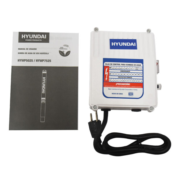 Bomba Sumergible Profesional Hyundai HYWP7525 Descarga 0-45 L-min - Image 3