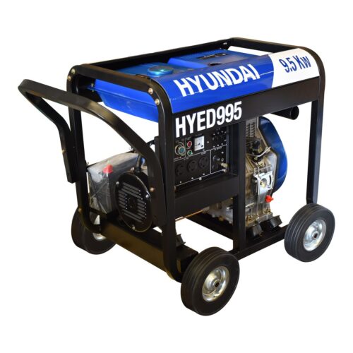 Generador A Diésel Profesional Hyundai HYED995 9500w